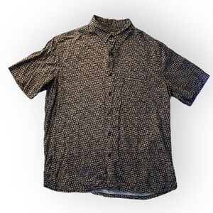 Urban Outfitters casual button up shirt in black